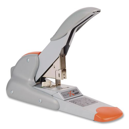 Image of Rapid Heavy-Duty Stapler, 170 Sht Capacity, Silver/Orange