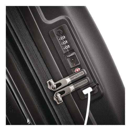 Image of Samsonite® 137393-1548 Outline Pro Hardside Spinner Suitcase, 15 x 10 x 23, Midnight Black