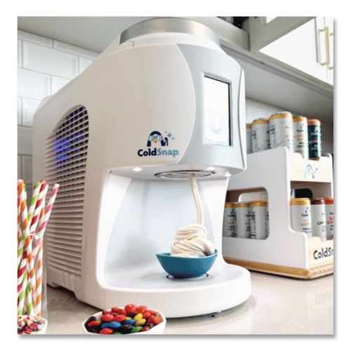 Image of ColdSnap® 101993 Display Rack, Holds 36 Pods, 9 x 17.25 x 11.25, White/Brown