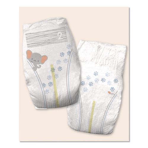 Image of Cuties® CR2001 Complete Care Diapers, Size 2, 12 lbs to 18 lbs, 168/Carton