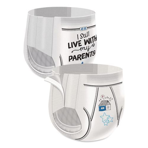 Image of Cuties® CR9007 CutiePants Refastenable Training Pants for Boys, Size 4T-5T, 38 lbs to 50 lbs, 76/Carton