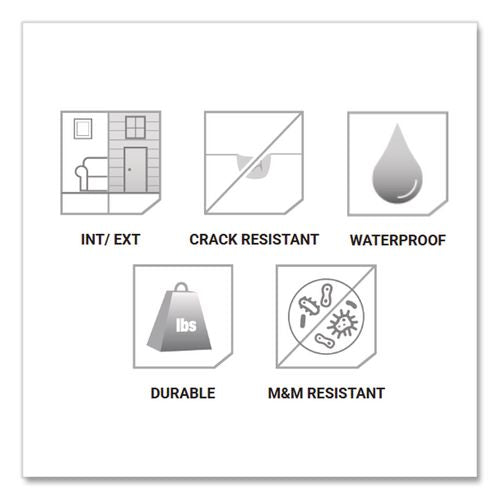 Image of DAP® B2321385 100 Percent Silicone Rubber Sealant, 9.8 oz Capsule/Cartridge, White, 12/Pack
