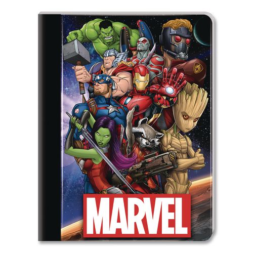 Image of Innovative Designs 714785AVE-SA Licensed Composition Book, Marvel Avengers, Wide/Legal Rule, Multicolor Cover, (100) 9.75 x 7.5 Sheets