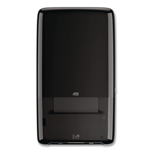 Image of Tork® 552548 PeakServe Automatic Continuous Paper Hand Towel Dispenser, 14.47 x 4.04 x 25.15, Black