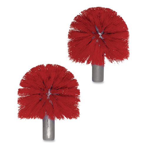 Image of Unger® BBCOR Ergo Toilet Bowl Brush With Nylon Bristle Head, Handle And 2 Heads
