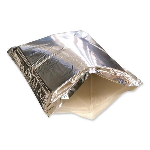 Image of NORTECH Labs KP121625XL Kodiak Pack Insulated Padded Mailer, High-Density Foam, Zip Closure, 12 x 16, Silver, 25 Mailers