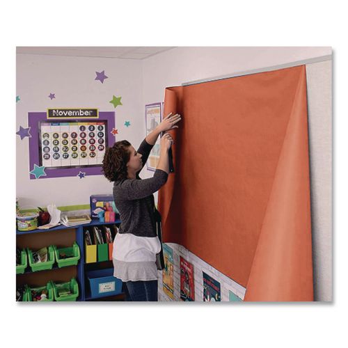 Image of uCreate® 101207 Decorol Flame-Retardant Art Roll, 36" x 1,000 ft, Dark Brown