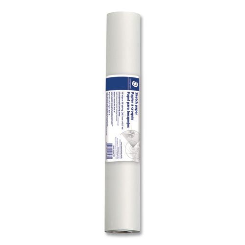 Image of Staedtler® 937S 1250R Transparent Sketch Paper Roll, 8 lb Bond Weight, 12" x 50 yd, White