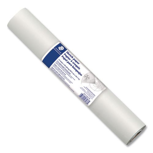 Image of Staedtler® 937S 1250R Transparent Sketch Paper Roll, 8 lb Bond Weight, 12" x 50 yd, White