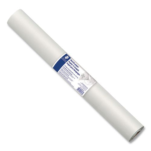 Image of Staedtler® 937S 1850R Transparent Sketch Paper Roll, 8 lb Bond Weight, 18" x 50 yd, White