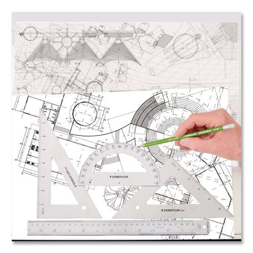 Image of Staedtler® 569 32BK College Combination Set, Plastic, Transparent Smoke