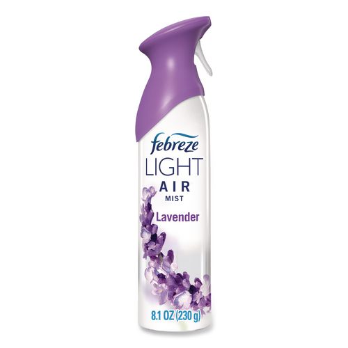 Image of Febreze® 80841942 AIR, Lavender, 8.1 oz Aerosol Spray, 6/Carton