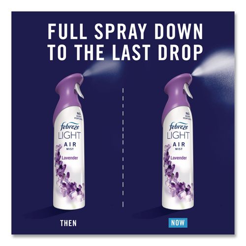 Image of Febreze® 80841942 AIR, Lavender, 8.1 oz Aerosol Spray, 6/Carton