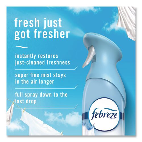 Image of Febreze® 80841955 AIR, Linen and Sky, 8.1 oz Aerosol Spray, 6/Carton