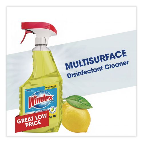 Image of Windex® 322369 Multi-Surface Disinfectant Cleaner, Citrus Scent, 32 oz Spray Bottle