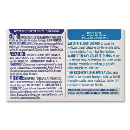 Image of AllÂ® Free Clear He Liquid Laundry Detergent/dryer Sheet Dual Vend Pack, 100/ctn