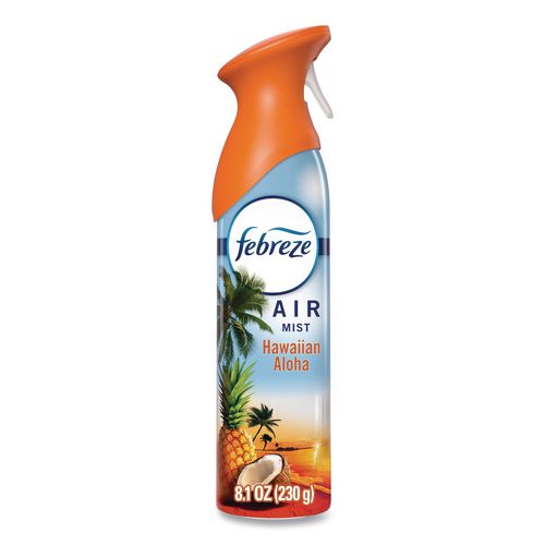 Image of Febreze® 80852228 AIR, Hawaiian Aloha, 8.1 oz Aerosol Spray, 6/Carton