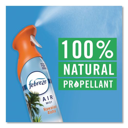 Image of Febreze® 80852228 AIR, Hawaiian Aloha, 8.1 oz Aerosol Spray, 6/Carton