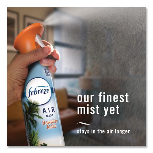 Image of Febreze® 80852228 AIR, Hawaiian Aloha, 8.1 oz Aerosol Spray, 6/Carton