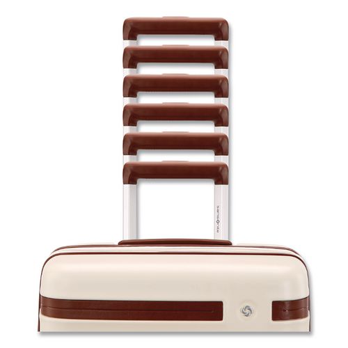 Image of Samsonite® 149176-1627 Virtuosa Hardside Spinner Suitcase, 10 x 14.5 x 20.5, Off White