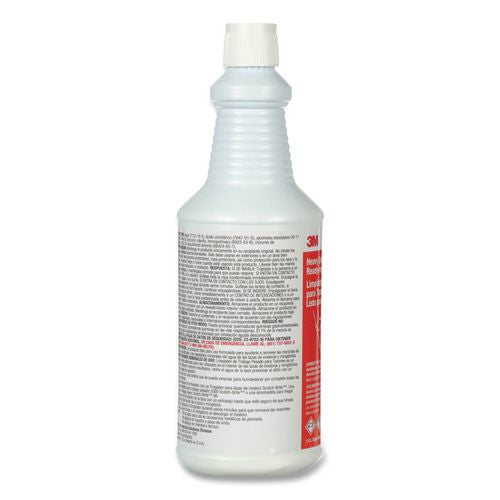 Image of 3M 34764 Heavy-Duty Bowl Cleaner, 32 oz Bottle, 12/Carton
