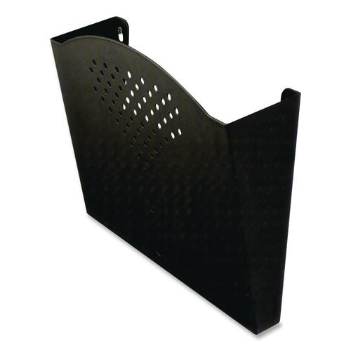 Image of Safco® 3171BL Steel Wall Pocket, Legal Size, 15" x 3" x 9", Black