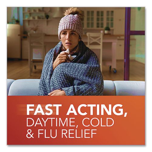 Image of DayQuil® 04208 Severe Cold and Flu Relief Liquid, 1 oz Bottle
