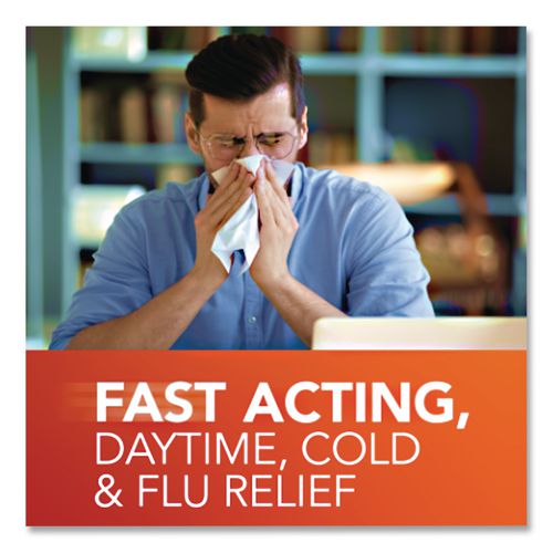 Image of DayQuil® 04208 Severe Cold and Flu Relief Liquid, 1 oz Bottle