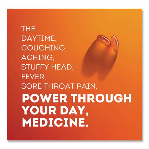 Image of DayQuil® 04208 Severe Cold and Flu Relief Liquid, 1 oz Bottle