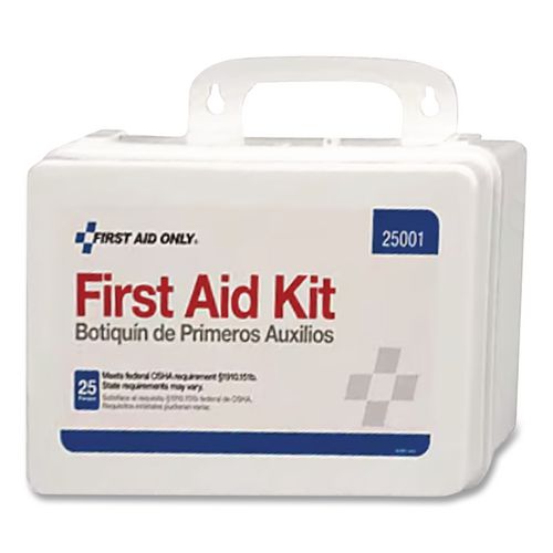 Image of PhysiciansCare® by First Aid Only® 90175-001 First Aid Kit For Up To 25 People, 125 Pieces, Metal Case