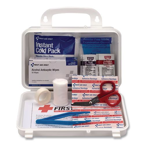 Image of PhysiciansCare® by First Aid Only® 90175-001 First Aid Kit For Up To 25 People, 125 Pieces, Metal Case