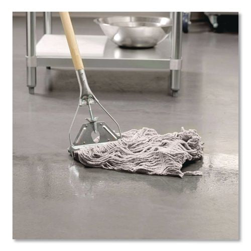 Image of RubbermaidÂ® Commercial Value Pro Mop Head, Cotton, Small, White
