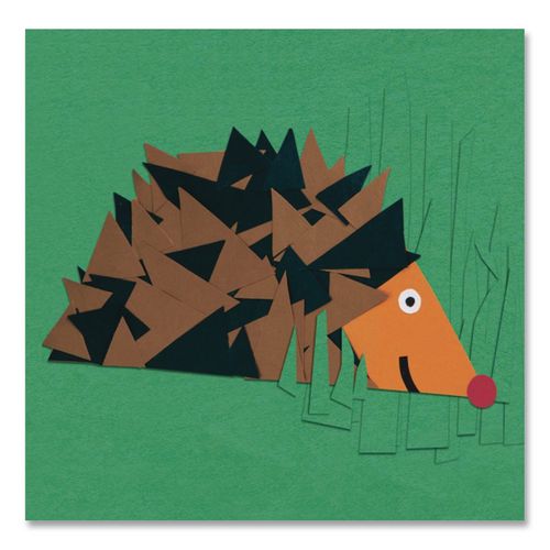 Image of Roselle PCON01500 Vibrant Art Heavyweight Construction Paper, 76 lb Text Weight, 9 x 12, Assorted Colors, 500/Pack