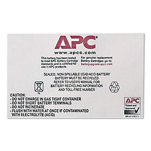 Image of APC® RBC35 Ups Replacement Battery, Cartridge #35 (rbc35)