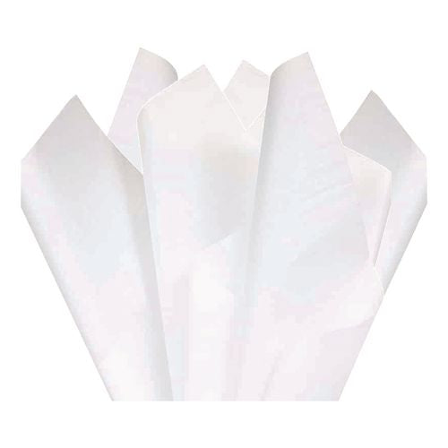 Image of Bags & Bows 1SW(20X30)QF Tissue Paper, 20 X 30, White, 480 Sheets/ream
