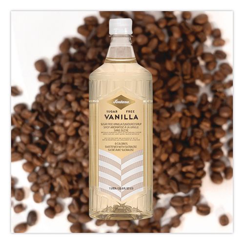 Image of Fontana® NES41282 Flavored Coffee Syrup, Sugar Free Vanilla, 1 L Bottle