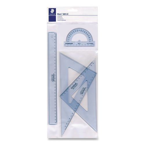 Image of Staedtler® 569 32BK College Combination Set, Plastic, Transparent Smoke