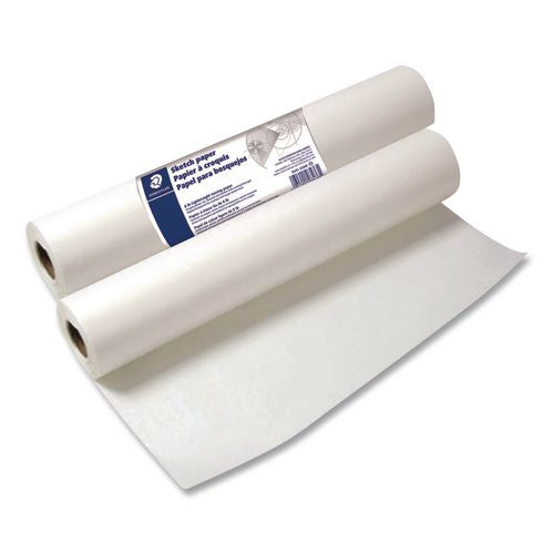Image of Staedtler® 937S 1850R Transparent Sketch Paper Roll, 8 lb Bond Weight, 18" x 50 yd, White