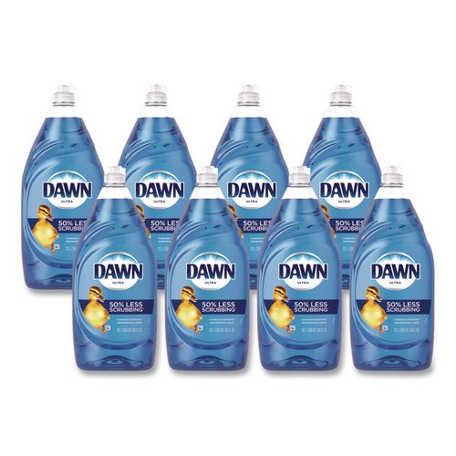 Image of Dawn® 01301 Ultra Liquid Dish Detergent, Dawn Original, 38 oz Bottle, 8/Carton