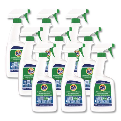 Image of Tide® PRO 48147 Multi Purpose Stain Remover, 32 oz Spray Bottle, 9/Carton