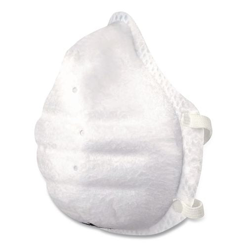 Image of Honeywell DC300N95 ONE-Fit N95 Single-Use Molded-Cup Particulate Respirator, One Size Fits Most, White, 10/Pack