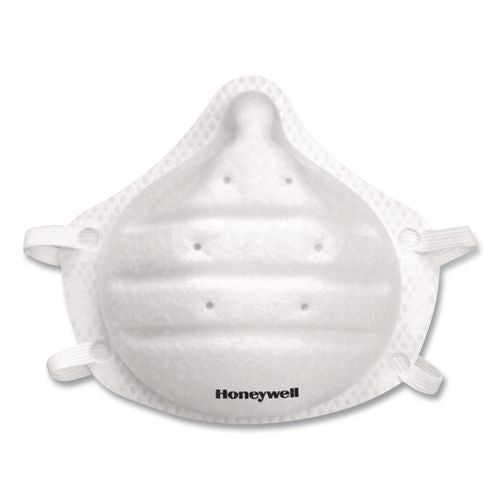 Image of Honeywell DC300N95 ONE-Fit N95 Single-Use Molded-Cup Particulate Respirator, One Size Fits Most, White, 10/Pack