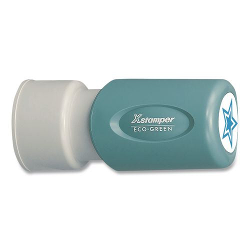 Image of Xstamper® 036005 Specialty Stamp, Star Diagram, Light Blue