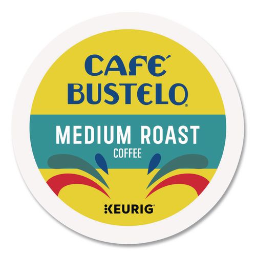 Image of Cafe Bustelo 5000389554 Medium Roast K-Cups, 22/Box