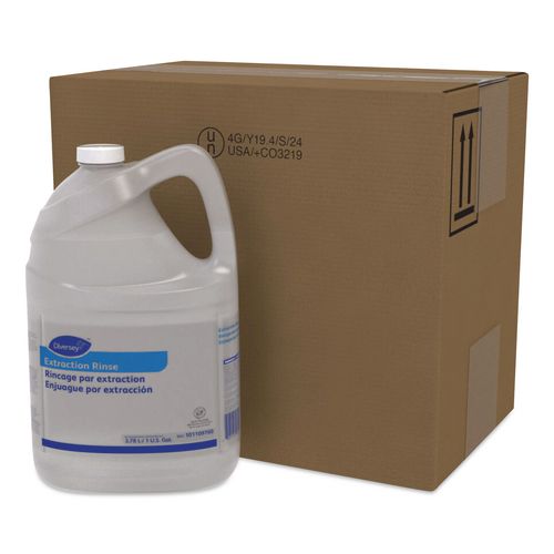 Image of Diversey 101109760 Carpet Extraction Rinse, Floral Scent, 1 Gal Bottle, 4/carton