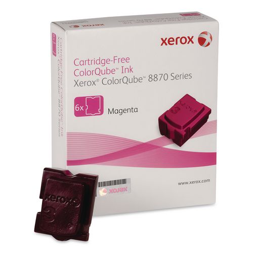 Image of Xerox® XER108R00951 108r00951 Solid Ink Stick, 17,300 Page-Yield, Magenta, 6/box