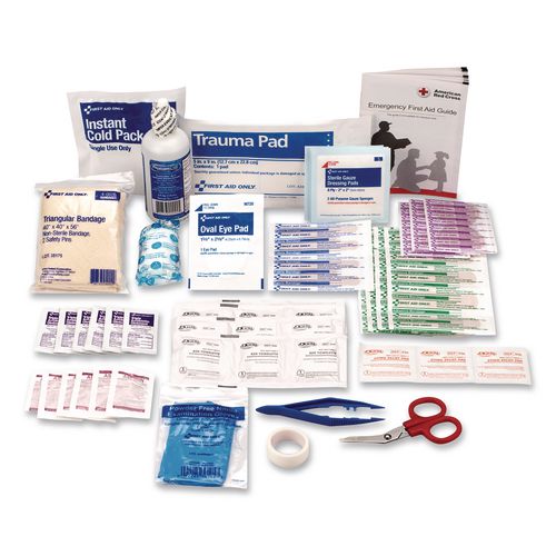 Image of First Aid Only 223-REFILL Office First Aid Kit Refill with Medication for 25 People, 106 Pieces