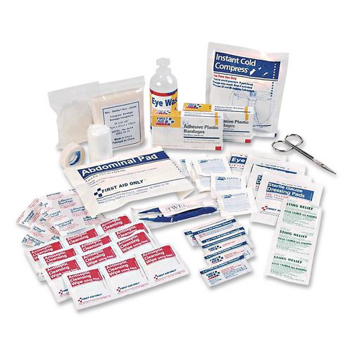 Image of First Aid Only 223-REFILL Office First Aid Kit Refill with Medication for 25 People, 106 Pieces