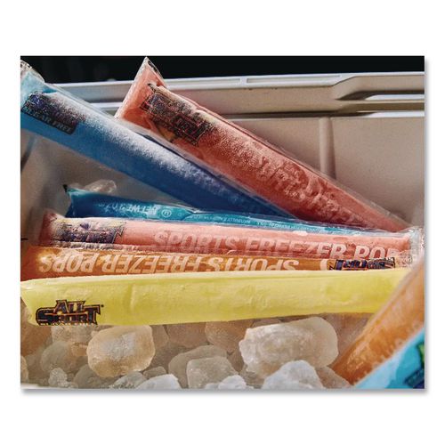Image of All Sport® M3600013 Body Quencher Electrolyte Freezer Pops Variety Pack, Assorted Flavors, 144/Carton