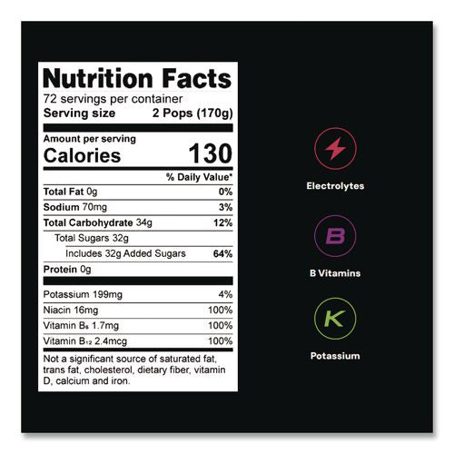 Image of All Sport® M3600013 Body Quencher Electrolyte Freezer Pops Variety Pack, Assorted Flavors, 144/Carton